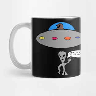 That groundhog stole my UFO Mug